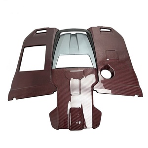 Convient pour Mercedes Benz Classe <span class=keywords><strong>G</strong></span> W464 463 G63 modifiée avec kit carbone sec Babos G900 Rocket, comprenant lèvres avant et arrière et ailerons de queue. - Product Image 4