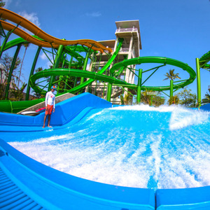 Simulateur de surf commercial d'intérieur à débit fixe pour parcs aquatiques et clubs de surf - Product Image 4