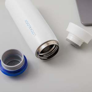 Set de Regalo Empresarial Locknlock, Termo de Acero Inoxidable, Batería Externa, Taza, Caja de Regalo - Regalos para Conferencias, Logotipo Personalizable Mediante Serigrafía - Product Image 4