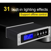 Contrôleur de bande LED SPI DMX ARTNET Pleine couleur 4 sorties Effets d'éclairage intégrés pour l'éclairage de scène