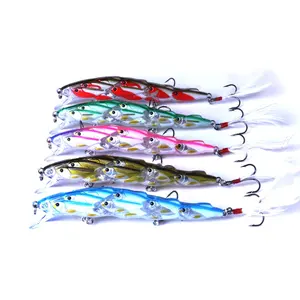 Gorgons 120mm 16g group fishing lures wobbler group minnow bait ball