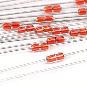 Termistor sellado de vidrio MF58 10K 50K 100K 1% 5% <span class=keywords><strong>NTC</strong></span> Sensor de temperatura del horno de inducción - Product Image 1