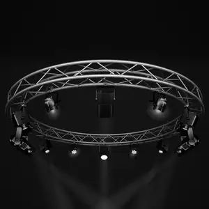Juchen concert stage music scene lighting dj truss Aluminum Circle stage Truss Display Circle Light Truss for Event