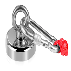 Aimants de pêche en néodyme adaptés à la recherche de trésors récréatifs, surfaces nickelées - Product Image 5