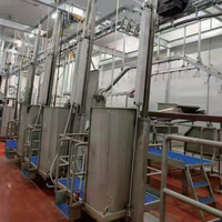 Ensemble d'équipements d'abattoir personnalisables pour l'abattage des bovins, des ovins et des porcs et la transformation de la viande Composants de moteur et de roulement