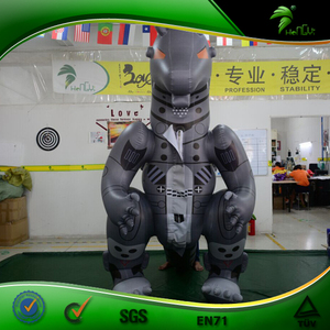 Costume gonflable de Dragon et de dinosaure, 2 pièces, jouets, imperméable, de dessin animé mobile pour événement - Product Image 5
