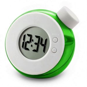 Horloge numérique à LED de bureau scientifique créative pour enfants, alimentée à l'eau, design moderne, en PVC, cadeaux d'anniversaire personnalisés - Product Image 5