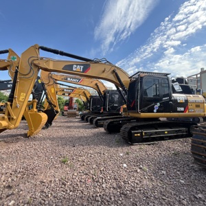 Excavatrice CAT 320D d'<span class=keywords><strong>occasion</strong></span> robuste, 20 tonnes, moteur Caterpillar d'origine, pelle sur chenilles, faible nombre d'heures, hydraulique, bon état - Product Image 4