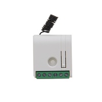 Récepteur universel à code ouvert YET477 Mini 1 canal 433 MHz pour télécommande de porte de garage RF