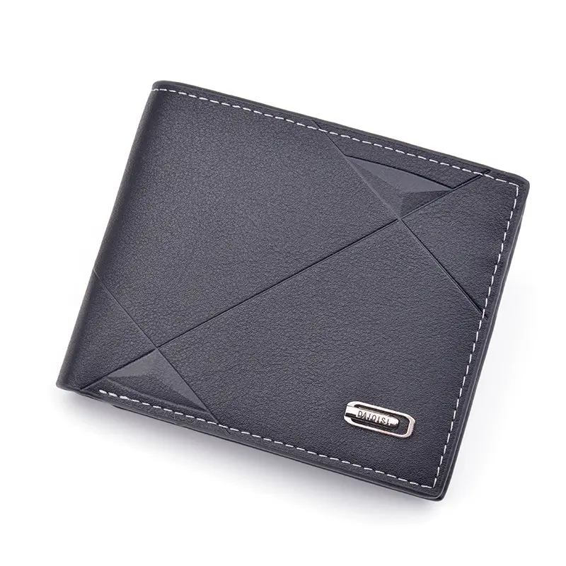 2021 high quality wholesale fashion men's leather wallets