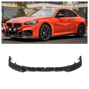 Parachoques delantero de coche de <span class=keywords><strong>2023</strong></span> pulgadas de Venta caliente adecuado para <span class=keywords><strong>BMW</strong></span> 2 Series M2 G87 labio delantero de fibra de carbono seco de estilo SQ-B - Product Image 1