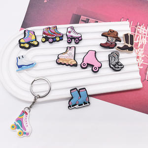 Wholesale New Pattern PVC Rubber Key Chains DIY Promotional <strong>Gift</strong> <strong>Ice</strong> <strong>Skate</strong> Key Chain Pvc Keychain 3d Cartoon - Product Image 4