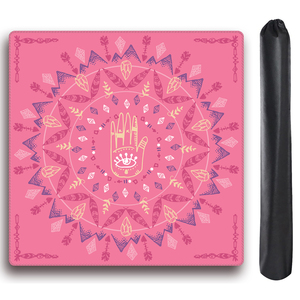 Tapis de jeu de mahjong personnalisé en caoutchouc naturel et microfibre, silencieux, durable, écologique, imperméable et antidérapant - Product Image 1