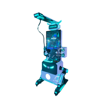 MAKER 40 pouces écran LCD VR jeu de tir pour enfants et adultes Machine de simulation de tir VR Box Machine de jeu de tir