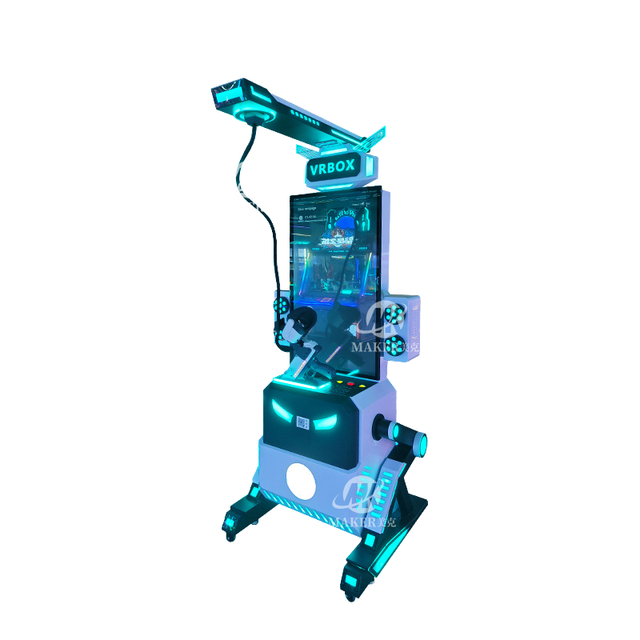 MAKER 40 Inch LCD Screen VR Shooting Game for Kids and Adults Shooting Simulator Machine VR Box Shooting Game Machine
