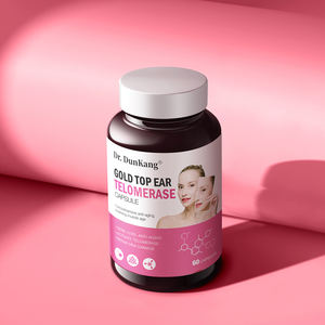 Capsules PQQ de supplément d'extrait de fines herbes de capsule de télomérase d'oreille supérieure d'or - Product Image 3