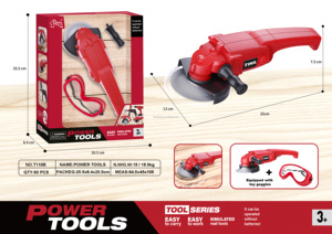 LASIVE TOY Jouets <span class=keywords><strong>d</strong></span>'imitation pour enfants à friction, outils de jeu de simulation : perceuse, meuleuse <span class=keywords><strong>d</strong></span>'<span class=keywords><strong>angle</strong></span>, scie circulaire, <span class=keywords><strong>jouet</strong></span> <span class=keywords><strong>d</strong></span>'ingénieur de construction - Product Image 2
