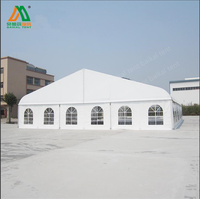 Tente de réception rectangulaire permanente en PVC avec structure en aluminium robuste pour les expositions musicales, les événements sportifs