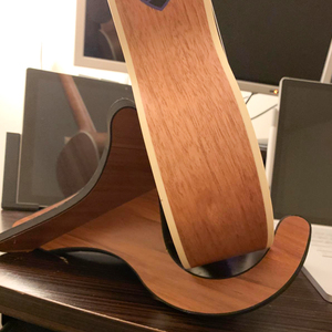 Support d'ukulélé en bois pliant portable, accessoires d'ukulélé en bois de support de guitare, support de violon d'instrument de <span class=keywords><strong>mandoline</strong></span> avec support d'archet - Product Image 5