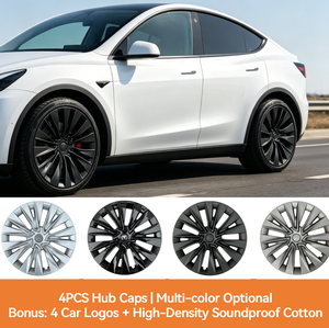 Cache-roues/capsules de jantes Gensole ABS pour <span class=keywords><strong>Tesla</strong></span> <span class=keywords><strong>Model</strong></span> Y 19 pouces, design classique, installation par clipser, accessoires de style automobile - Product Image 1