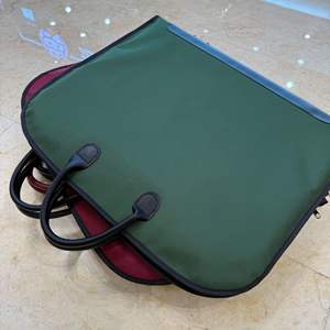 High Quality Garment Bag 600D Oxford with Leather Cover <b>Travel</b> Suit Dust Cover Foldable Clothes Cover <b>Dress</b> Suit Bag - Product Image 1