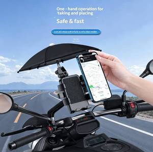 Supporto per Telefono Cellulare da Bicicletta e Scooter in Materiale ABS Flessibile Impermeabile, Antiurto e Antigraffio, Accessori per Ciclismo - Product Image 3