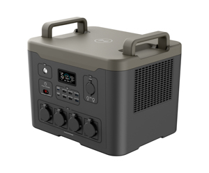 สถานีไฟฟ้าพกพา 2400W ความจุ 2306Wh แบตเตอรี่ LiFePO4 รองรับกระแสไฟกระชาก 4800W คลื่นไซน์บริสุทธิ์ ชาร์จเร็ว 1.5 ชั่วโมง สำหรับการตั้งแคมป์ ใช้ในบ้าน และกรณีฉุกเฉิน - Product Image 2