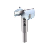 Pisau Pemotong Karbida BushWalk Brand 40*30mm*55mm untuk Mesin CNC Router, Alat Pembuat Lubang pada Kayu, End Mill Pembuat Lubang, Holesaw Mill
