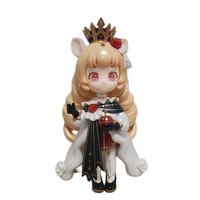 Poupée miniature en PVC 3D kawaii personnalisée en usine, modèle de poupée articulée kawaii personnalisé, jouet de décoration