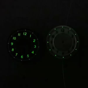 Esfera de Reloj Luminosa Estéril de 29 mm con Acabado Sun-brushed, Compatible con ETA 2836 2824 Miyota 8215 9015 Series NH35 NH36A, Material de Latón - Product Image 5