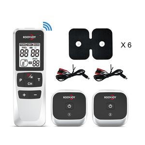 Appareil de massage TENS EMS sans fil <span class=keywords><strong>3D</strong></span> rechargeable avec batterie au lithium pour la physiothérapie à domicile, support OEM ODM - Product Image 6