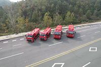 Camion-citerne à carburant diesel DFAC 4,5 m³, nouveau camion de pompiers 4x2 et camion d'extinction d'incendie avec haute performance