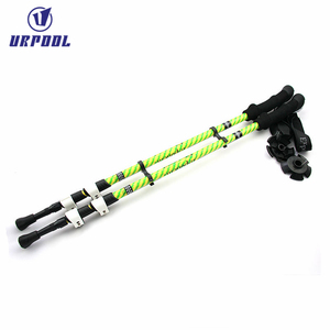 2016 New Registrabile Telescopica Ultra-light 3 Sezione Escursionismo <span class=keywords><strong>Trekking</strong></span> Pole Bastone Da Montagna In Fibra di Carbonio Bastone Da Passeggio - Product Image 3