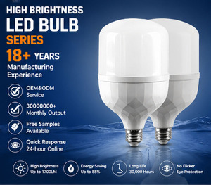 Bombillas LED en Forma <span class=keywords><strong>de</strong></span> T <span class=keywords><strong>de</strong></span> Fábrica Zhongshan, E27 B22 E40 5W-85W, Ahorro <span class=keywords><strong>de</strong></span> Energía, Piezas <span class=keywords><strong>de</strong></span> Materia Prima SKD con 2 Años <span class=keywords><strong>de</strong></span> Garantía - Product Image 2