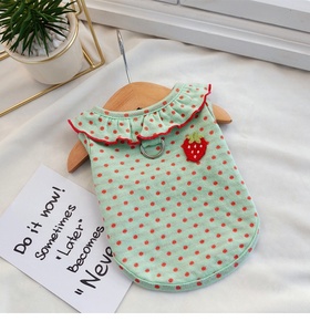 Robe à pois pour chien, jupe de princesse pour chiot, vêtements pour animaux de compagnie à volants mignons, doux et respirants pour petits chiens et chats, vente en gros - Product Image 4