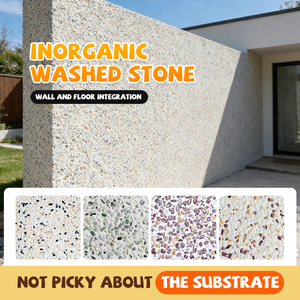 Pintura de Resina <span class=keywords><strong>para</strong></span> Paredes y Pisos Exteriores con Efecto Piedra Lavada, Pintura de Resina con Arena Fina <span class=keywords><strong>para</strong></span> Piscinas con Efecto Piedra Lavada - Product Image 3