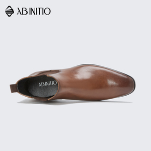 Stivali Casual in pelle da uomo di lusso con nuovo Design personalizzato - Product Image 3