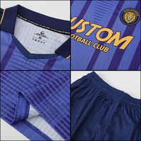 Maillot de football rétro personnalisé pour hommes en gros, version joueur, maillot de football d'entraînement d'équipe, maillot de football rétro, maillot de Thaïlande W037