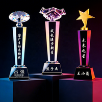 Nouveau style de luxe islamique cristal sport danse trophée souvenir plaque de prix en gros fabriqué par l'usine chinoise