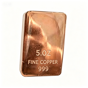 แท่งทองแดงขัดเงาขนาด 5 ออนซ์ - Product Image 5