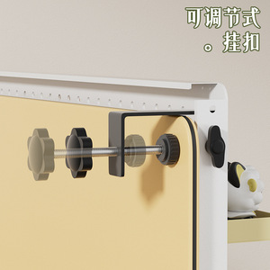 Pegboard Shelf Wall Mounted Desk Storage Organizer Multi-purpose No Drill Required Office Dormitory Use Rectangle Shape - Product Image 5