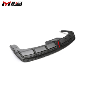 Diffuseur arrière en fibre de carbone <span class=keywords><strong>s</strong></span>èche pour Tesla Model <span class=keywords><strong>S</strong></span> 2021 + Diffuseur de lèvre de pare-chocs arrière - Product Image 5