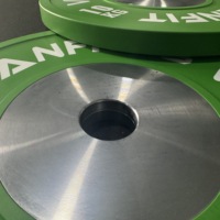 Offre Spéciale – Plaques de Poids en Caoutchouc VULCANFIT Personnalisables avec Logo, Qualité Compétition, Durables et Colorées pour l'Entraînement de Force