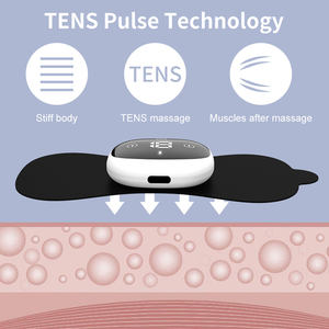 Nouveau Style Portable 6 Modes Sans Fil Multi-fonctionnel USB Rechargeable Masseur Mini Cervical Cou Autocollant Corps Masseur - Product Image 3