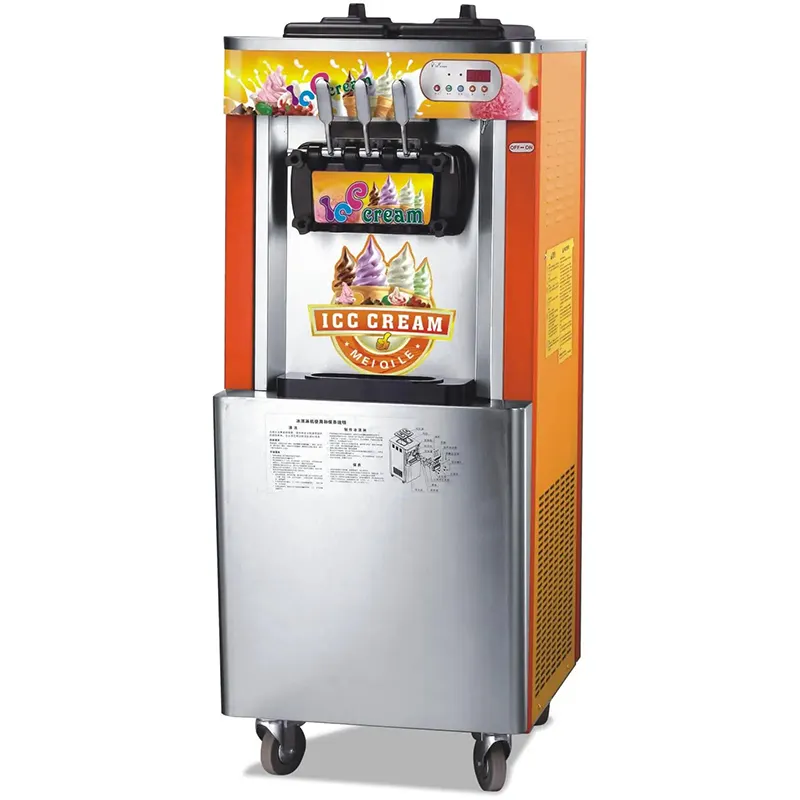 2024 простая в эксплуатации коммерческая машина для производства мороженого, машина для розлива мороженого