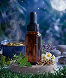 Novaloa Mezcla de Cáñamo con 20% de Potencia CBN y Melatonina, Aceite para Dormir+ 10ml, Frasco, Etiqueta Blanca, Origen Francia, Cultivo Artificial para el Bienestar - Product Image 1