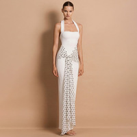 Y4660 Nouvelle robe élégante à pois avec ruban et bretelles, robe sexy et élégante pour femme