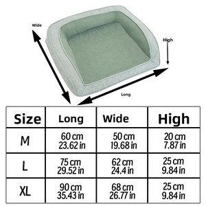 Lits <span class=keywords><strong>pour</strong></span> animaux de compagnie de qualité supérieure en gros, adaptés aux chiens de taille moyenne et petite, chaises longues et meubles lavables <span class=keywords><strong>pour</strong></span> chiens - Product Image 4