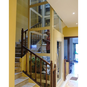 Ascensore Residenziale per Villa, Piccolo Elevatore Domestico Senza Ingranaggi, Moderno Ascensore Monoposto per Abitazioni - Product Image 1