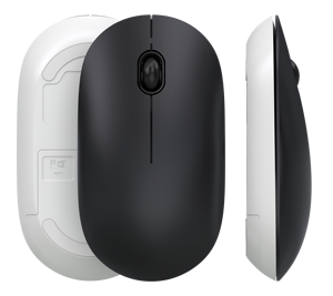 Xách Tay Siêu Mỏng 2.4Ghz Không Dây Có Thể Sạc Lại Chuột Không Ồn Ào Theo Dõi Laser Mini Phong Cách Với USB Receiver - Product Image 1